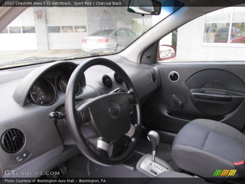 Sport Red / Charcoal Black 2007 Chevrolet Aveo 5 LS Hatchback