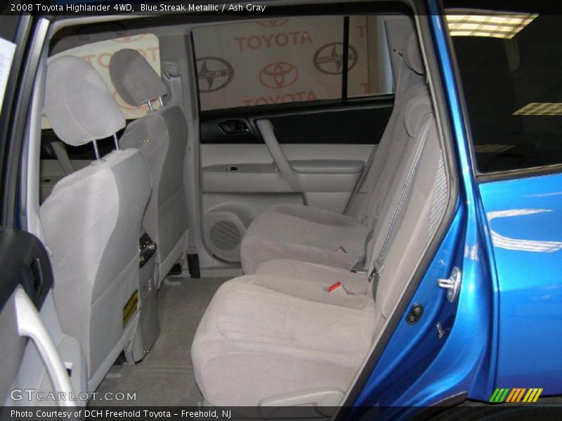 Blue Streak Metallic / Ash Gray 2008 Toyota Highlander 4WD