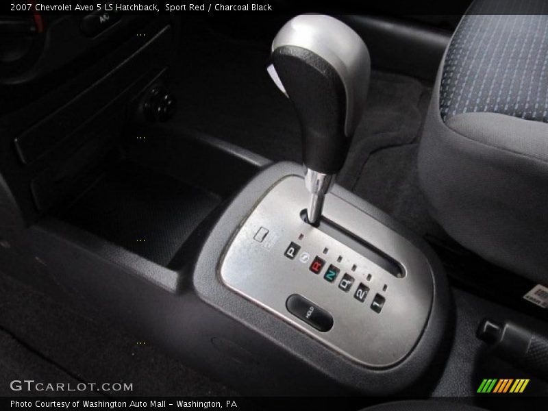Sport Red / Charcoal Black 2007 Chevrolet Aveo 5 LS Hatchback