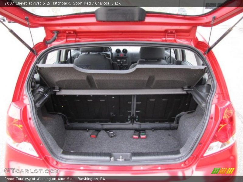 Sport Red / Charcoal Black 2007 Chevrolet Aveo 5 LS Hatchback