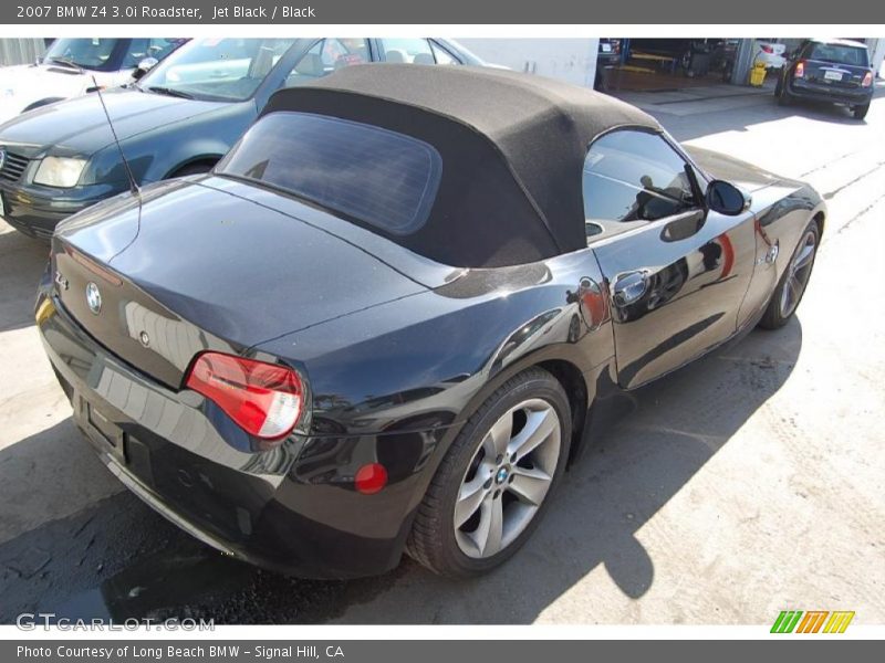 Jet Black / Black 2007 BMW Z4 3.0i Roadster