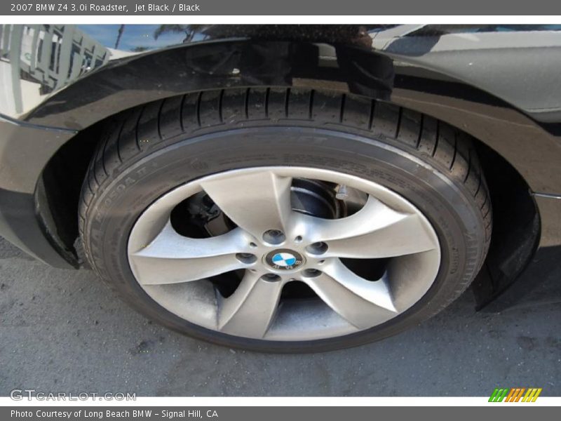 Jet Black / Black 2007 BMW Z4 3.0i Roadster
