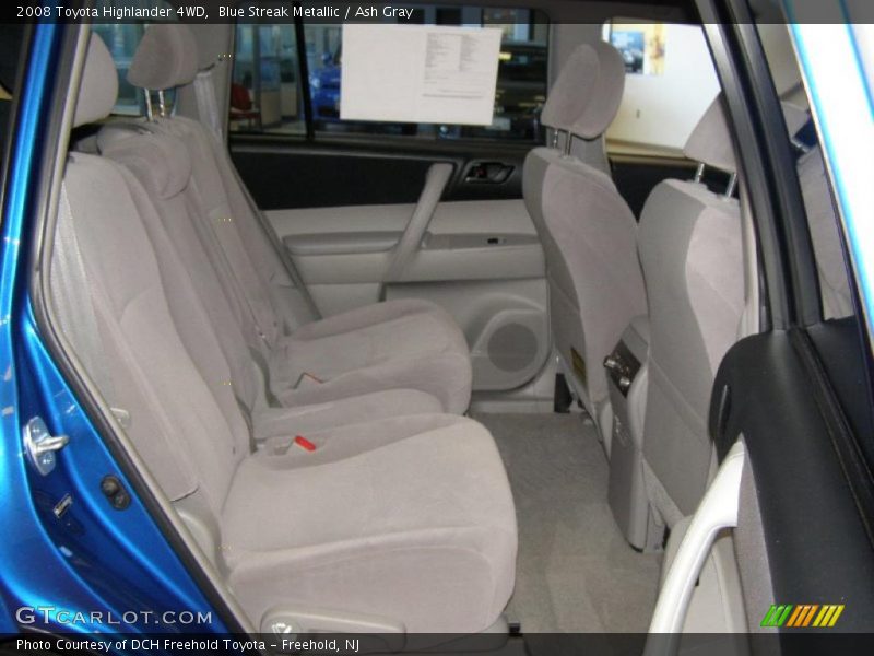 Blue Streak Metallic / Ash Gray 2008 Toyota Highlander 4WD