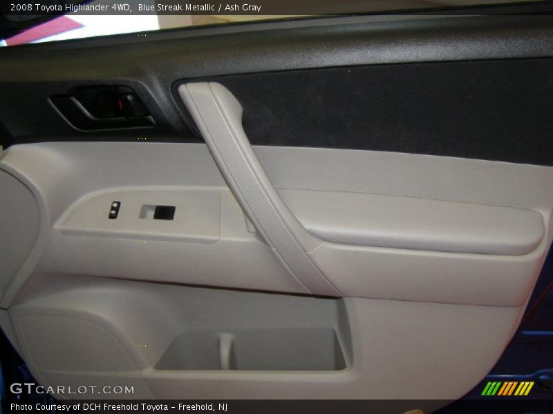Blue Streak Metallic / Ash Gray 2008 Toyota Highlander 4WD