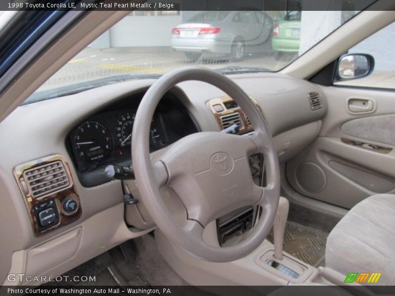  1998 Corolla LE Beige Interior