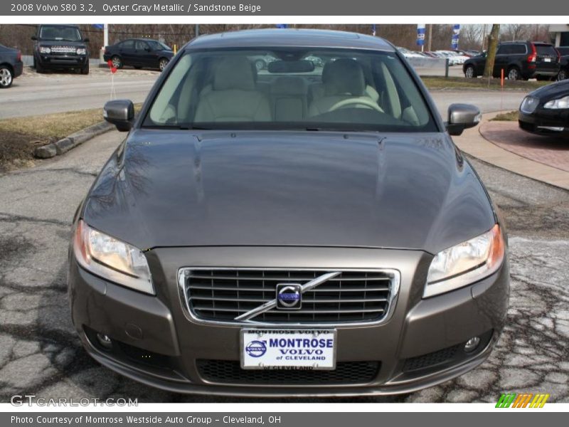 Oyster Gray Metallic / Sandstone Beige 2008 Volvo S80 3.2