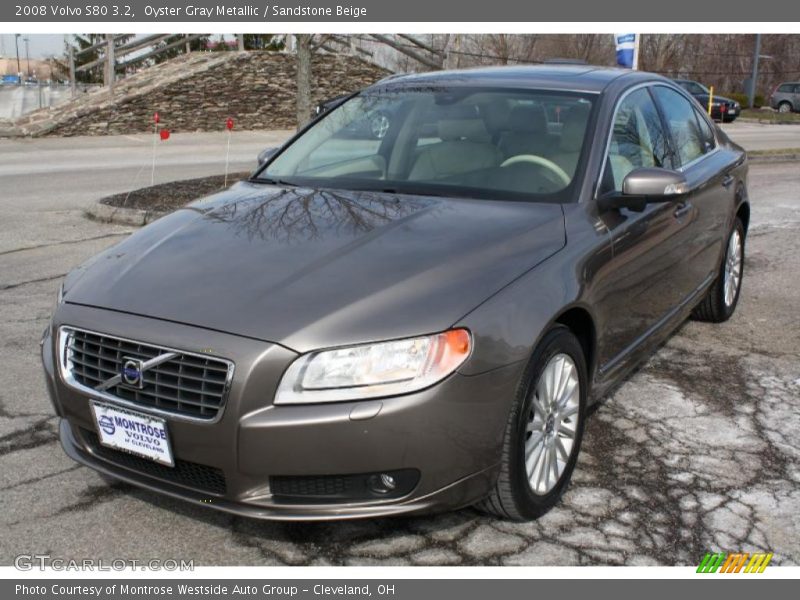 Oyster Gray Metallic / Sandstone Beige 2008 Volvo S80 3.2
