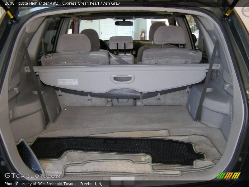 Cypress Green Pearl / Ash Gray 2008 Toyota Highlander 4WD