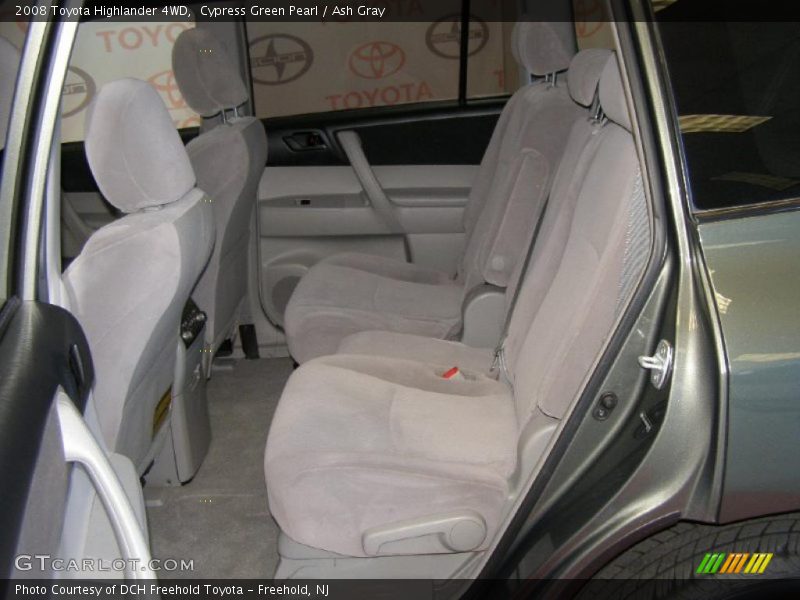 Cypress Green Pearl / Ash Gray 2008 Toyota Highlander 4WD
