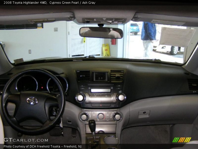 Cypress Green Pearl / Ash Gray 2008 Toyota Highlander 4WD