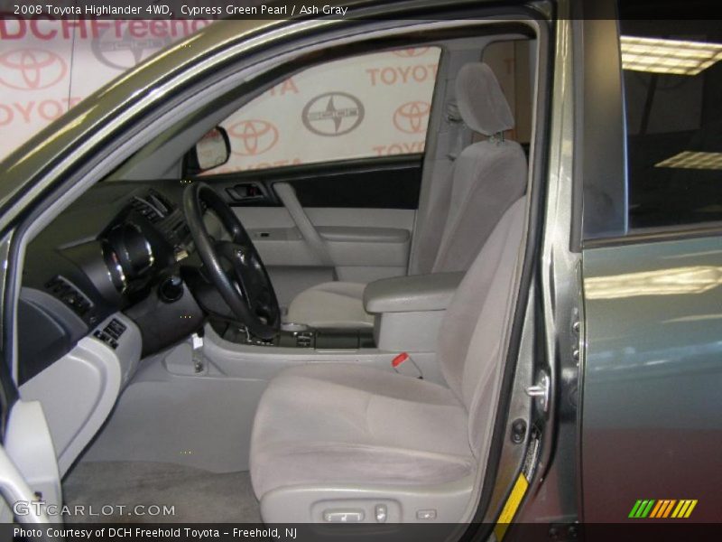 Cypress Green Pearl / Ash Gray 2008 Toyota Highlander 4WD