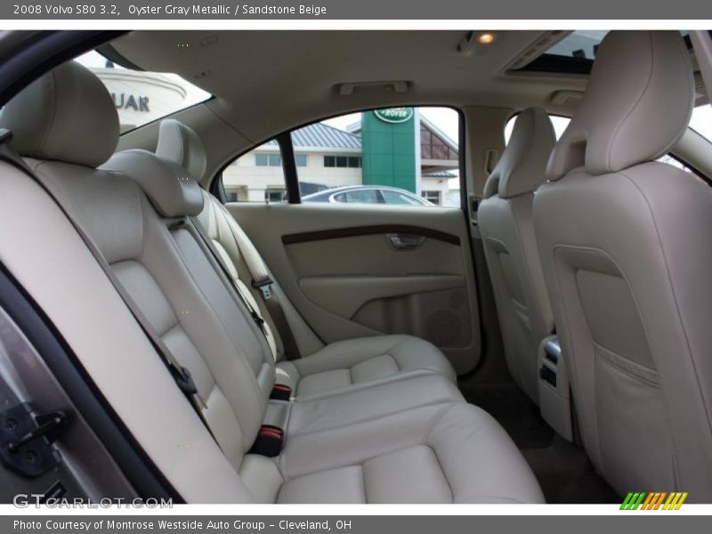 Oyster Gray Metallic / Sandstone Beige 2008 Volvo S80 3.2