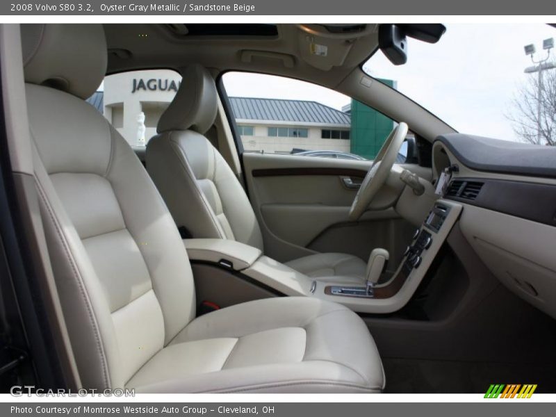 Oyster Gray Metallic / Sandstone Beige 2008 Volvo S80 3.2
