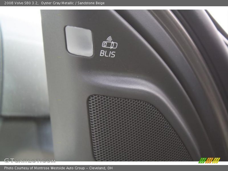 Oyster Gray Metallic / Sandstone Beige 2008 Volvo S80 3.2