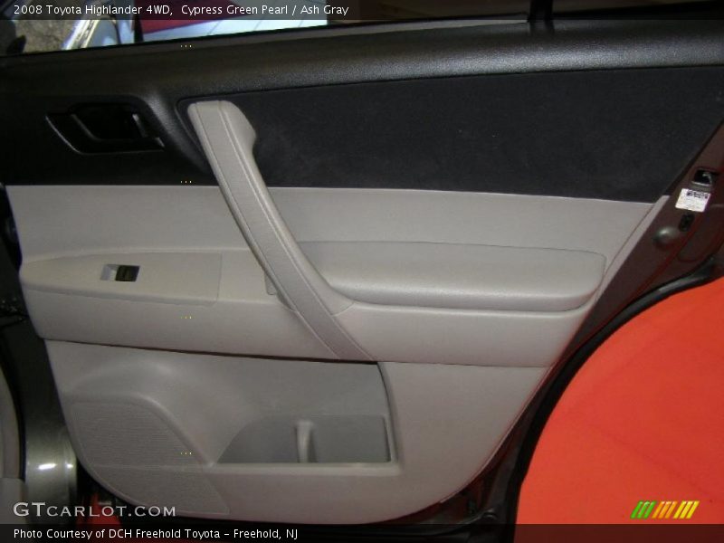 Cypress Green Pearl / Ash Gray 2008 Toyota Highlander 4WD