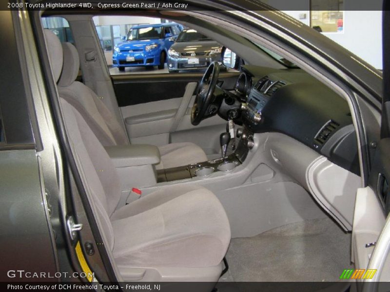 Cypress Green Pearl / Ash Gray 2008 Toyota Highlander 4WD
