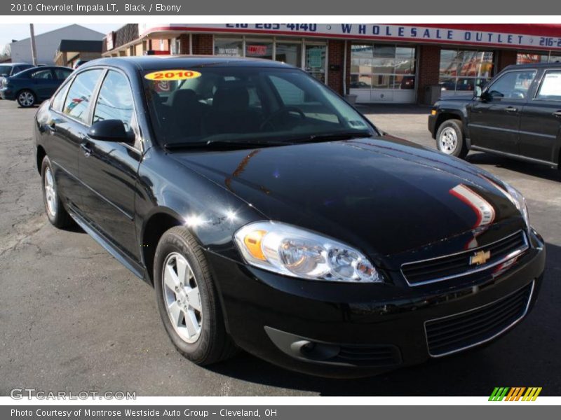 Black / Ebony 2010 Chevrolet Impala LT