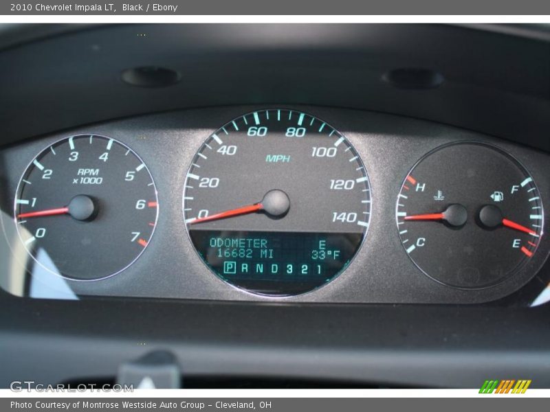 Black / Ebony 2010 Chevrolet Impala LT
