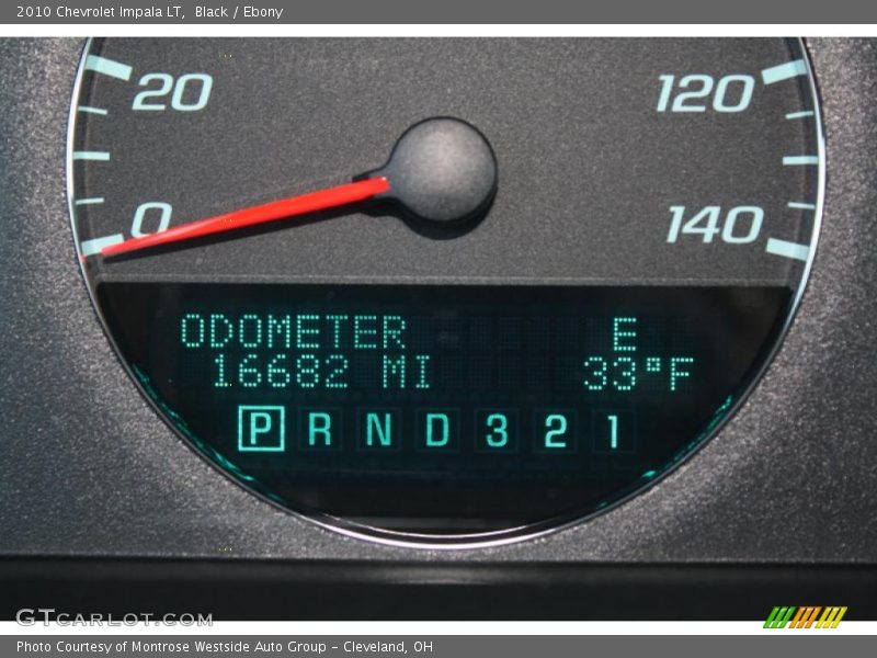 Black / Ebony 2010 Chevrolet Impala LT
