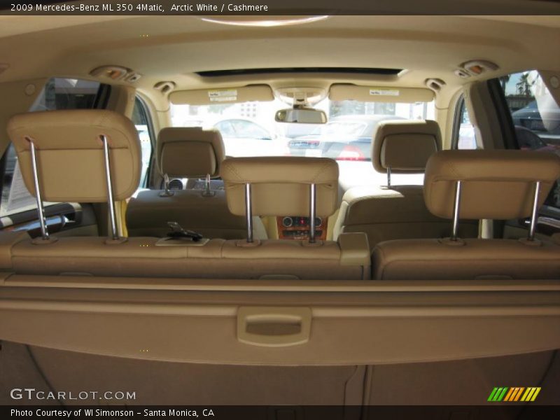 Arctic White / Cashmere 2009 Mercedes-Benz ML 350 4Matic