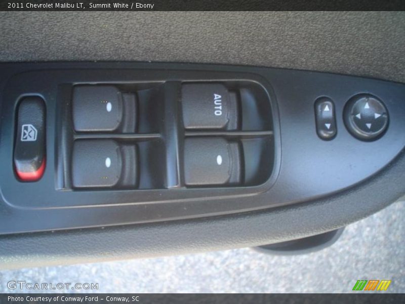 Summit White / Ebony 2011 Chevrolet Malibu LT