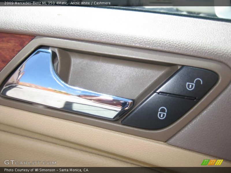 Arctic White / Cashmere 2009 Mercedes-Benz ML 350 4Matic