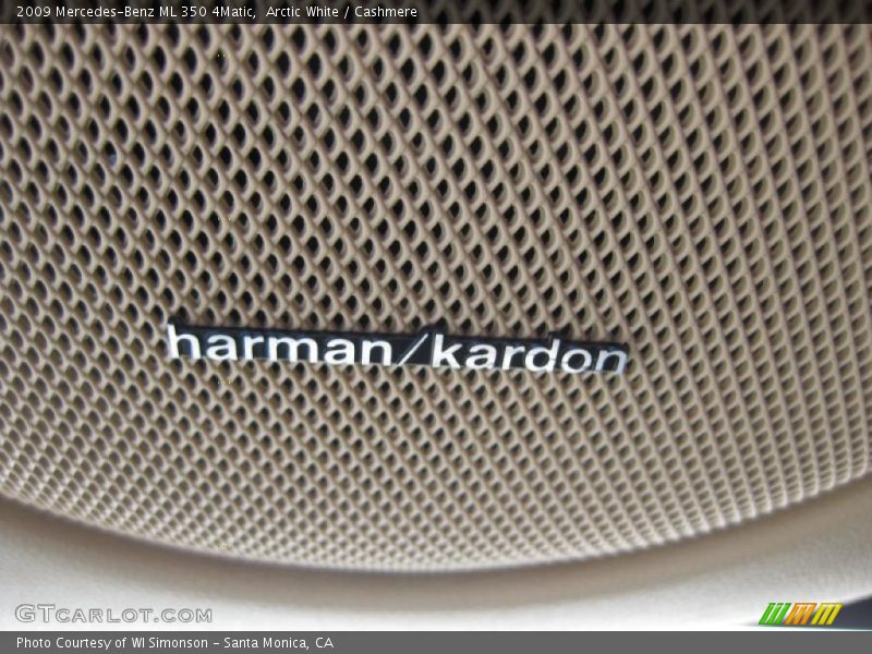 Arctic White / Cashmere 2009 Mercedes-Benz ML 350 4Matic