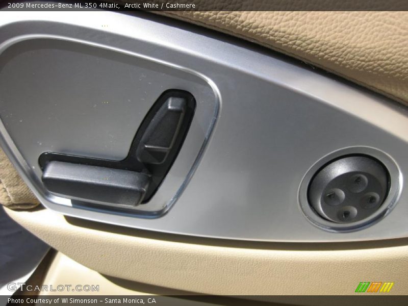Arctic White / Cashmere 2009 Mercedes-Benz ML 350 4Matic