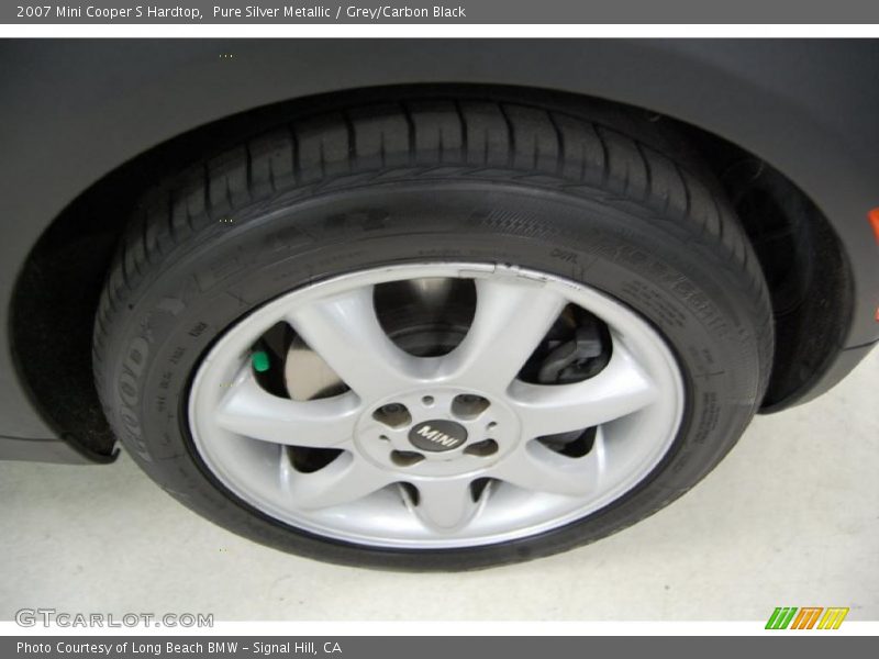 Pure Silver Metallic / Grey/Carbon Black 2007 Mini Cooper S Hardtop