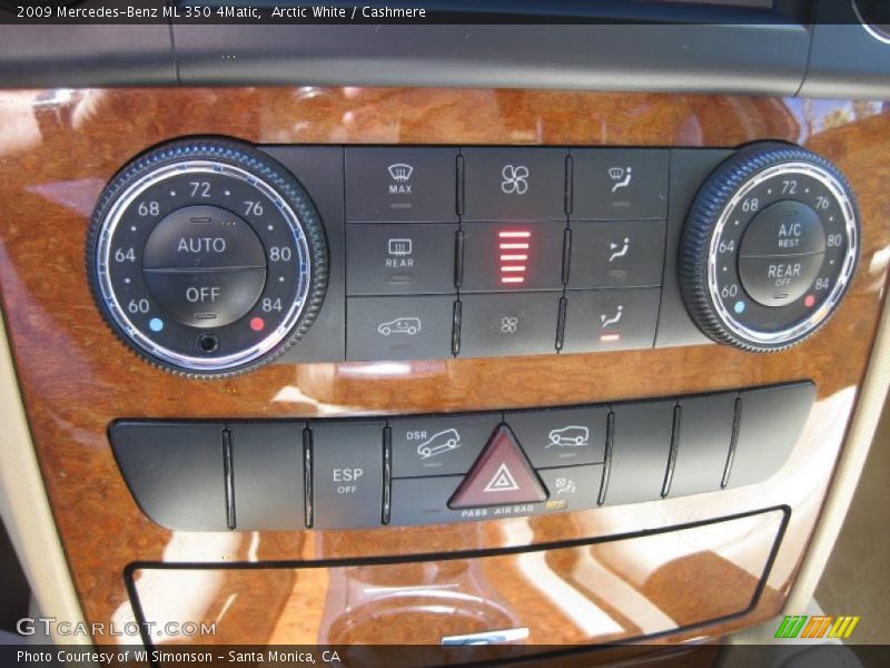 Arctic White / Cashmere 2009 Mercedes-Benz ML 350 4Matic