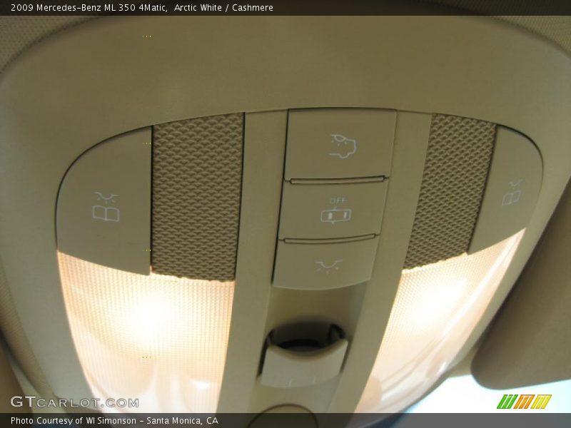 Arctic White / Cashmere 2009 Mercedes-Benz ML 350 4Matic