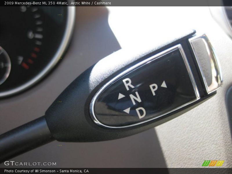Arctic White / Cashmere 2009 Mercedes-Benz ML 350 4Matic