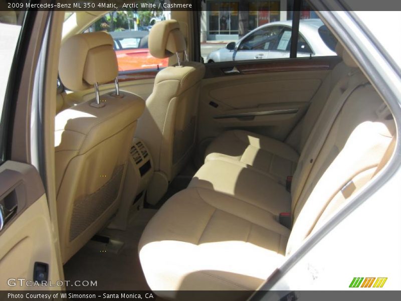 Arctic White / Cashmere 2009 Mercedes-Benz ML 350 4Matic