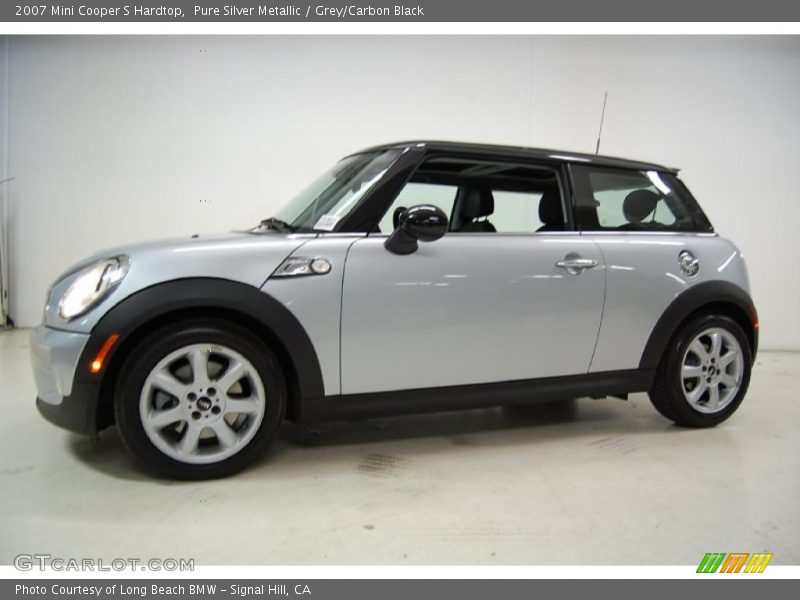 Pure Silver Metallic / Grey/Carbon Black 2007 Mini Cooper S Hardtop