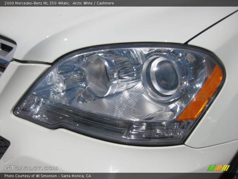 Arctic White / Cashmere 2009 Mercedes-Benz ML 350 4Matic