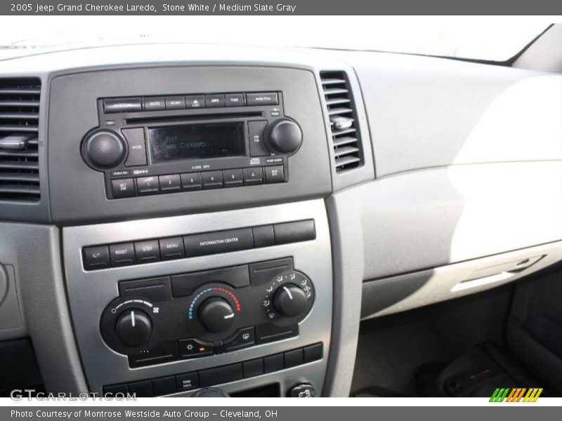 Stone White / Medium Slate Gray 2005 Jeep Grand Cherokee Laredo