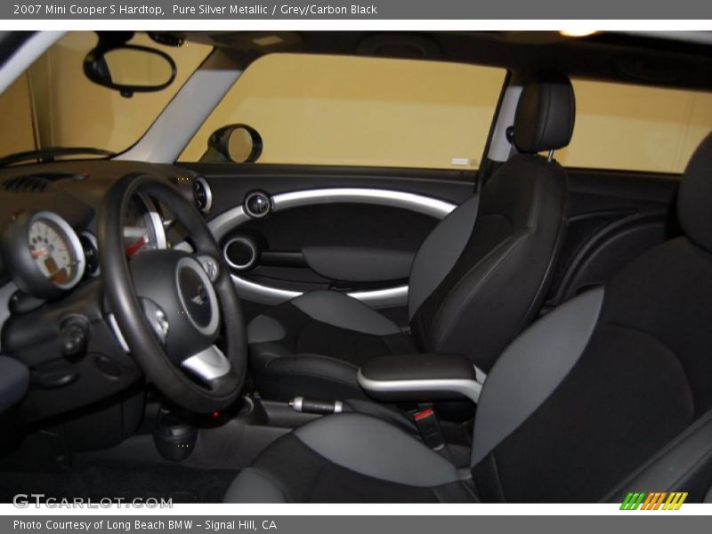 Pure Silver Metallic / Grey/Carbon Black 2007 Mini Cooper S Hardtop