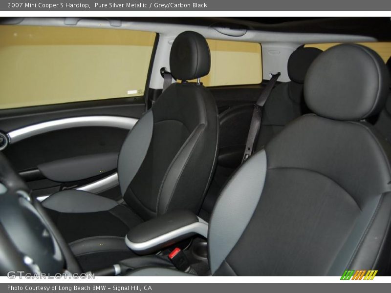 Pure Silver Metallic / Grey/Carbon Black 2007 Mini Cooper S Hardtop
