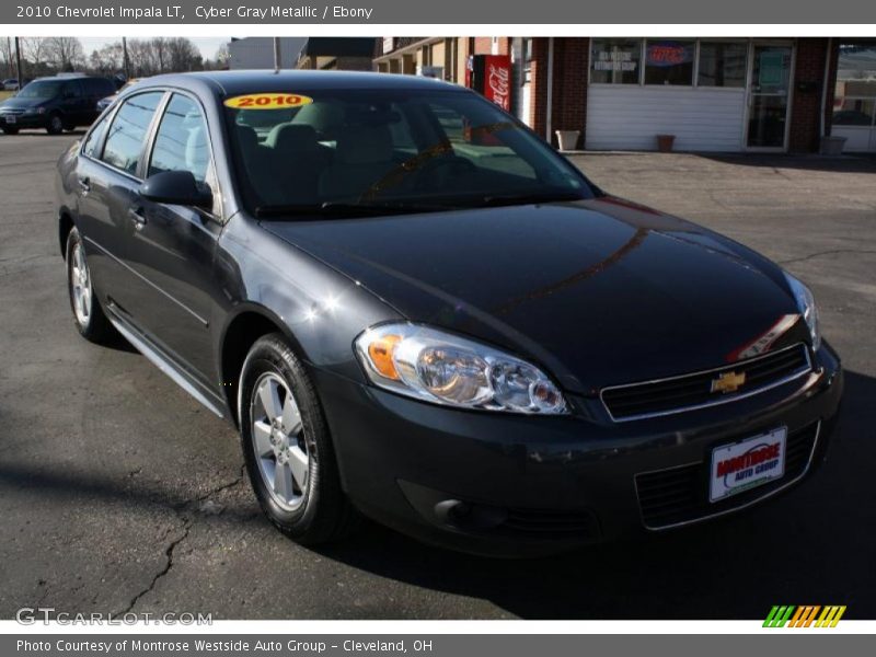 Cyber Gray Metallic / Ebony 2010 Chevrolet Impala LT