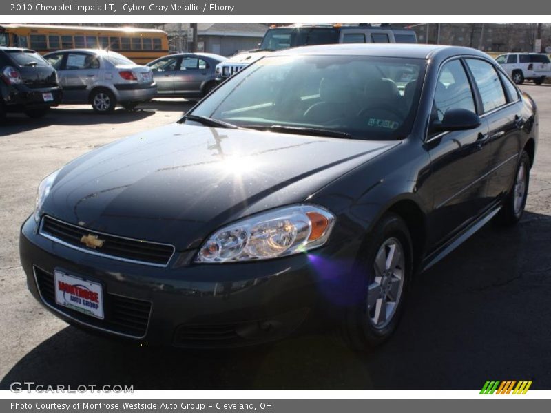 Cyber Gray Metallic / Ebony 2010 Chevrolet Impala LT