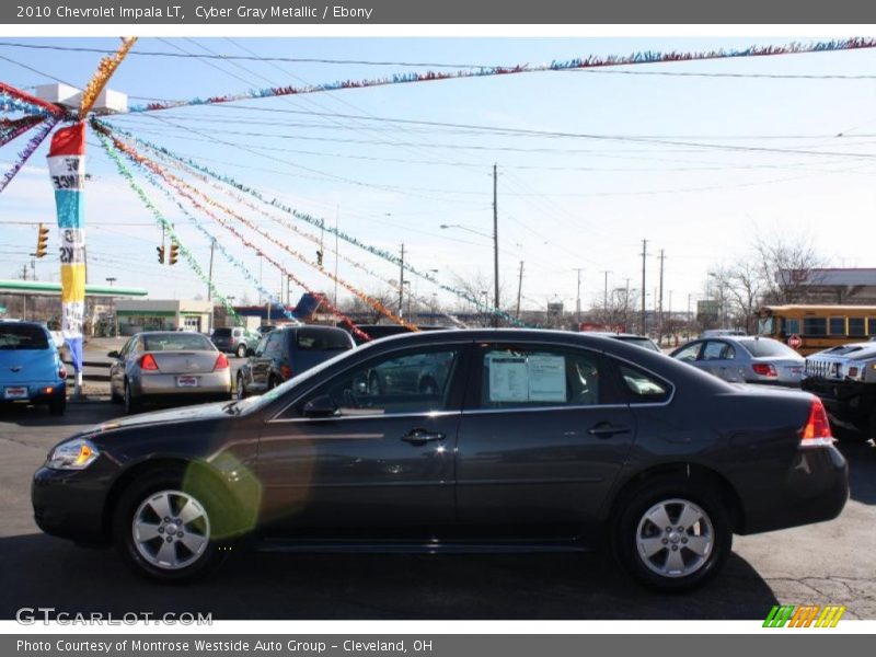 Cyber Gray Metallic / Ebony 2010 Chevrolet Impala LT