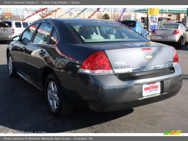 Cyber Gray Metallic / Ebony 2010 Chevrolet Impala LT