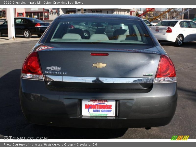 Cyber Gray Metallic / Ebony 2010 Chevrolet Impala LT