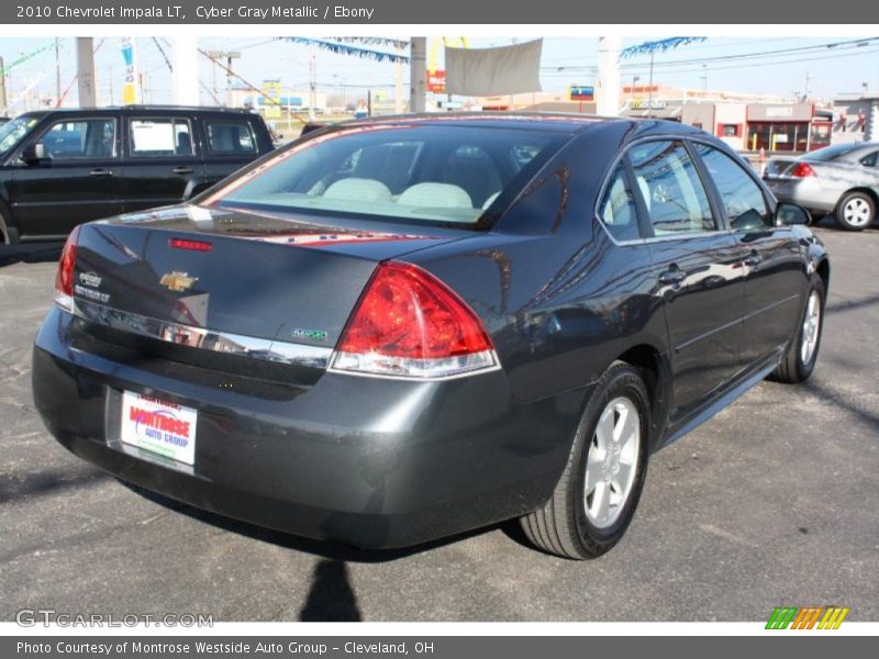 Cyber Gray Metallic / Ebony 2010 Chevrolet Impala LT