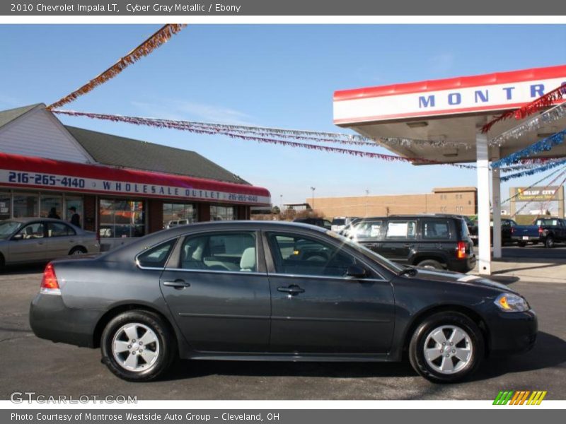 Cyber Gray Metallic / Ebony 2010 Chevrolet Impala LT