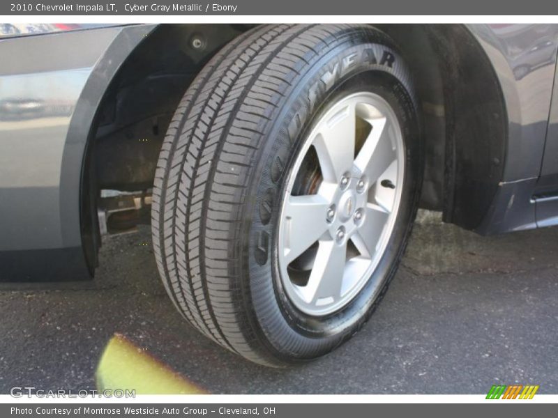 Cyber Gray Metallic / Ebony 2010 Chevrolet Impala LT