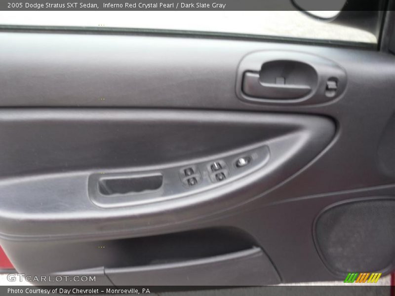 Inferno Red Crystal Pearl / Dark Slate Gray 2005 Dodge Stratus SXT Sedan
