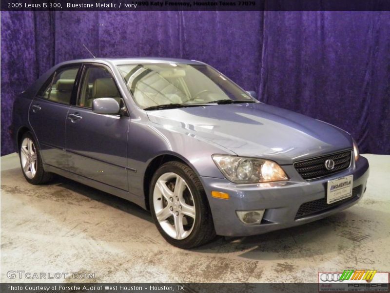Bluestone Metallic / Ivory 2005 Lexus IS 300