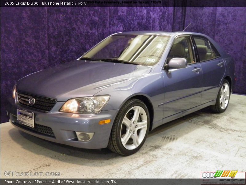 Bluestone Metallic / Ivory 2005 Lexus IS 300