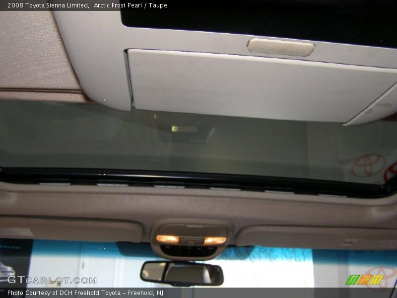 Arctic Frost Pearl / Taupe 2008 Toyota Sienna Limited